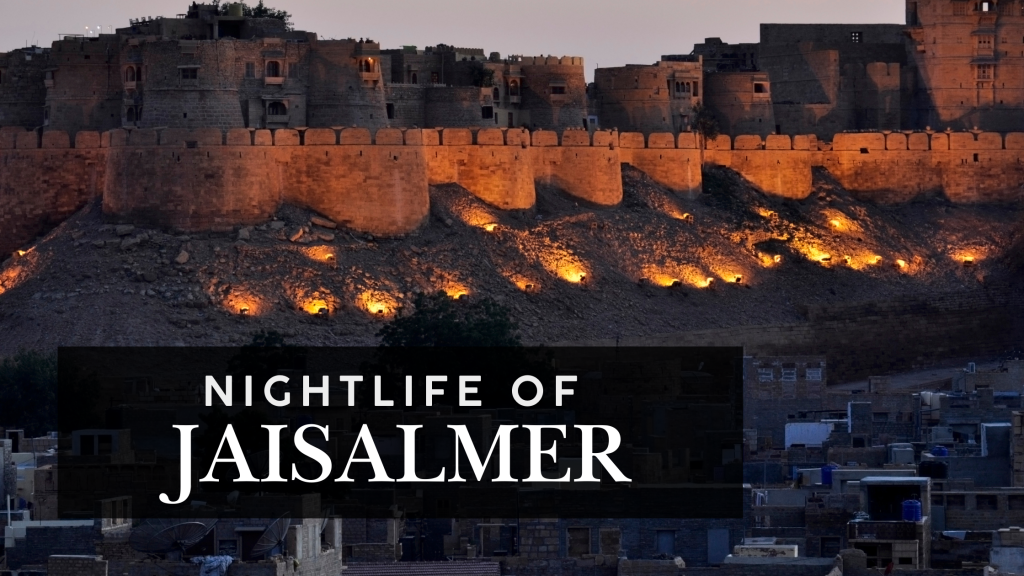 enchanting nightlife in jaisalmer: experience royal splendor at golden desert camp